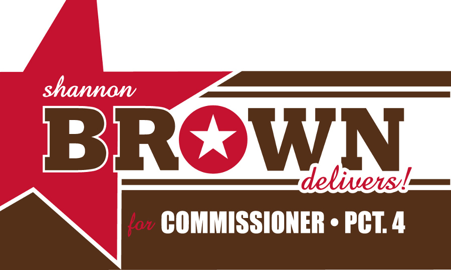 Shannon Brown Delivers! for Commissioner, Precinct 4